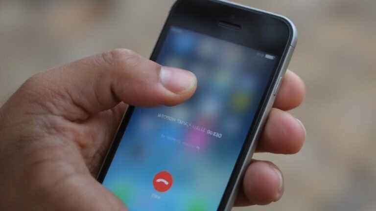 block number on iphone