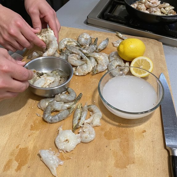 clean devein prep shrimp
