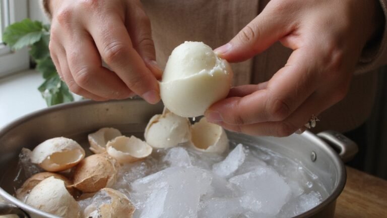 easy peel hard boiled eggs