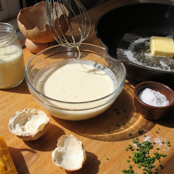 fluffy scrambled eggs essentials