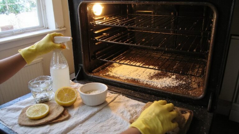 natural oven cleaning methods