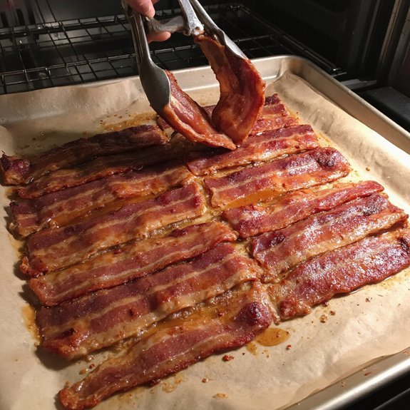 oven_baked_bacon_perfection_ju82z How Do I Cook Bacon in the Oven?