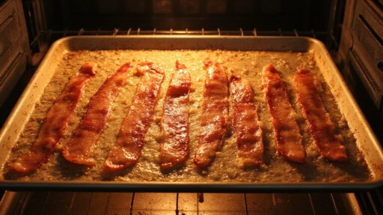 oven cooked crispy bacon