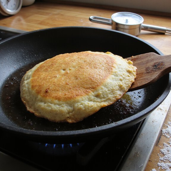 perfect pancakes temperature and timing