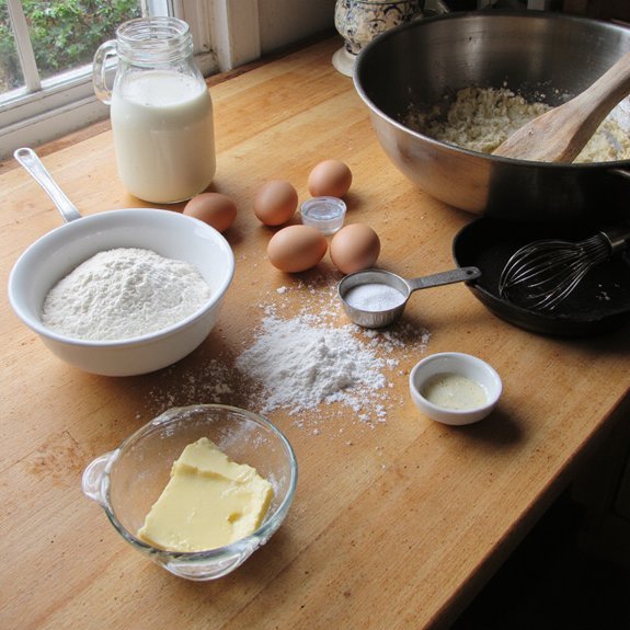 precise ingredients and equipment