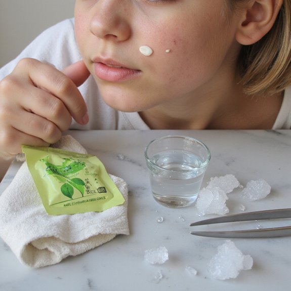 quick pimple treatment steps