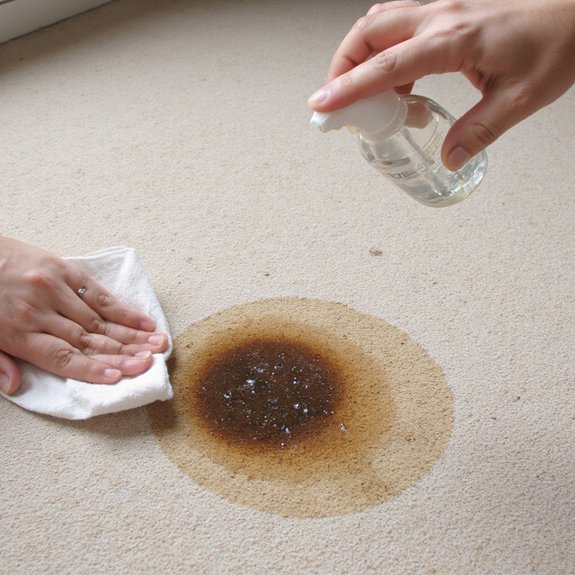 quick stain cleaning protocol