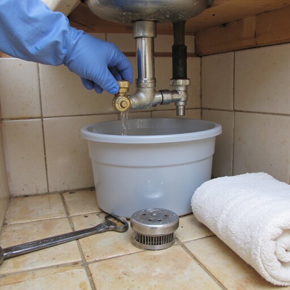 shut off water supply