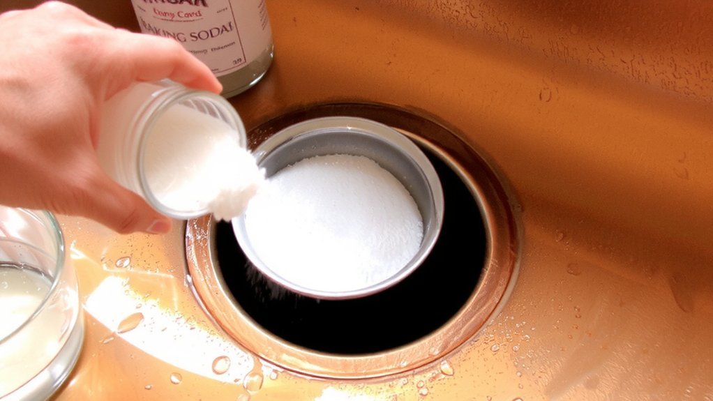 baking_soda_vinegar_flush_sfp75 How Do I Unclog a Drain Naturally?
