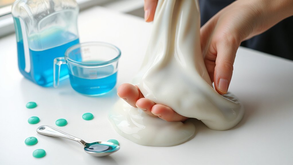 bouncy_liquid_starch_slime_k0xlm How Do I Make Slime Without Glue?