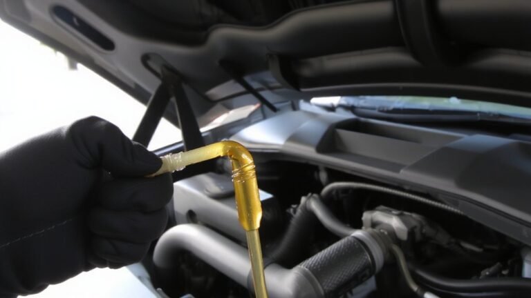 check engine oil level