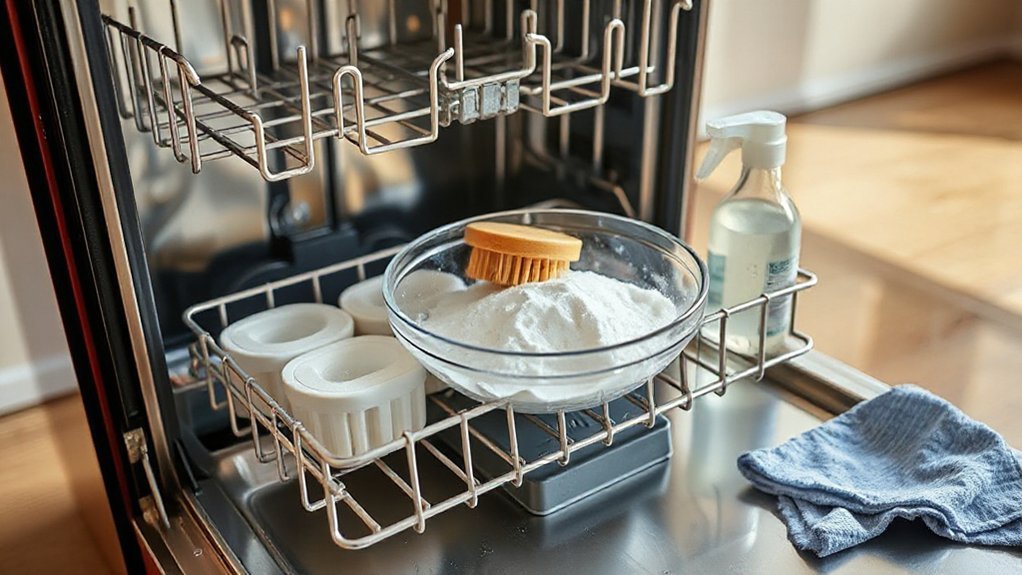 clean your dishwasher regularly