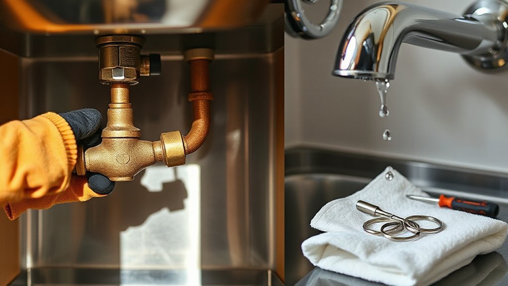 disassemble_faucet_inspect_components_8xjlp How Do I Fix a Dripping Faucet?