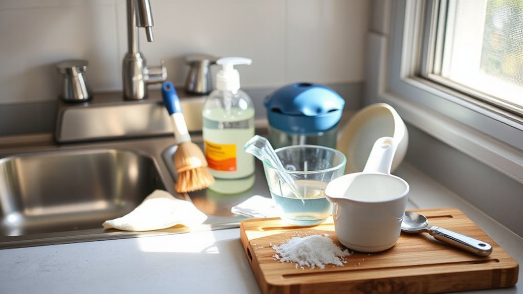 essential_cleaning_supplies_needed_r07zr How Do I Clean My Dishwasher?