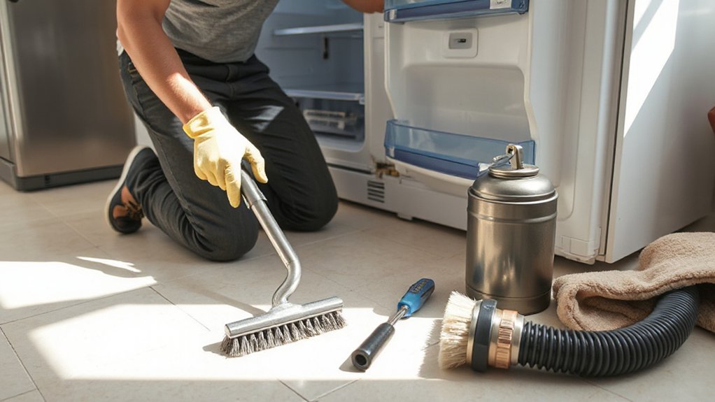 essential_cleaning_tools_needed_xegvr How Do I Clean My Refrigerator Coils?