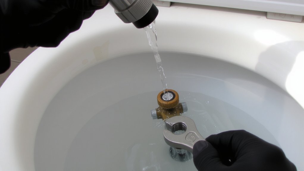 fix flapper adjust valve