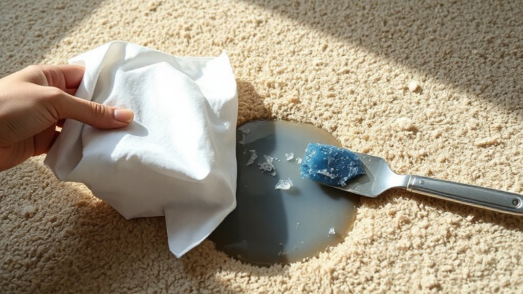 freeze_chip_lift_wax_7805b How Do I Remove Candle Wax From Carpet?