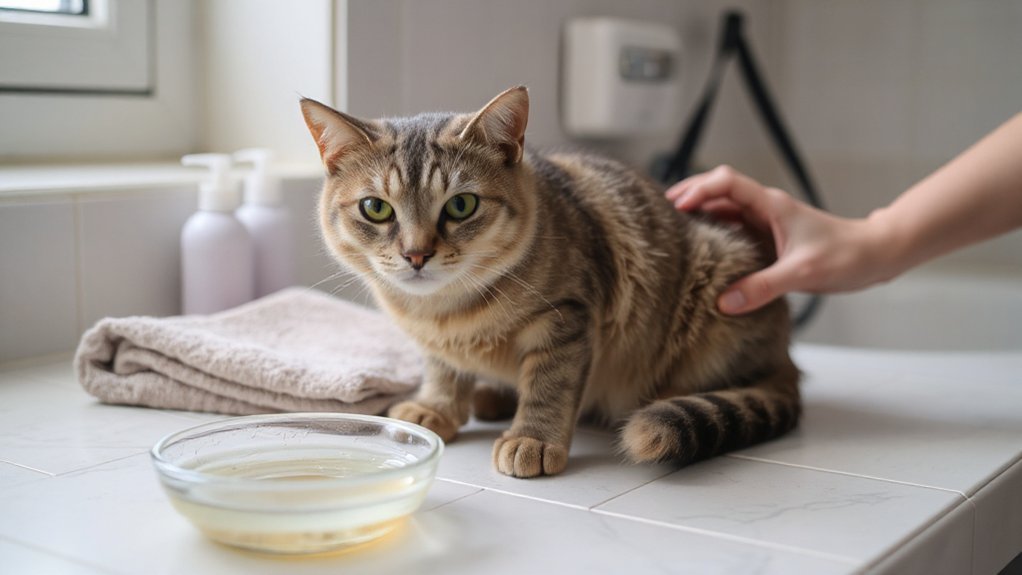 gather_supplies_minimize_stress_1exwl How Do I Bathe My Cat?