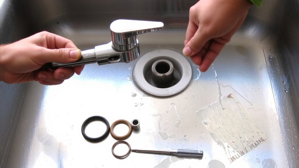 identify_disassemble_organize_photograph_0f3oj How Do I Fix a Leaky Faucet?