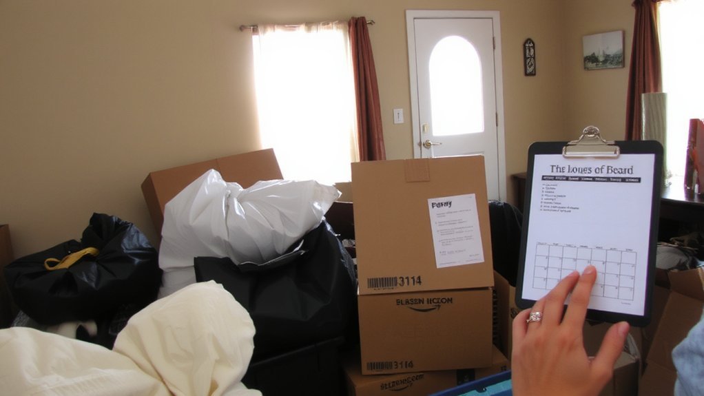 label_schedule_document_donate_wfo0p How Do I Declutter My Home in One Weekend?