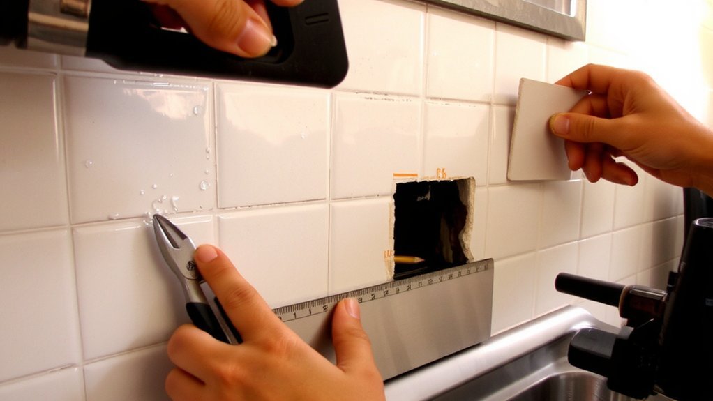 measure_cut_dry_fit_protect_spmqx How Do I Install Kitchen Backsplash?