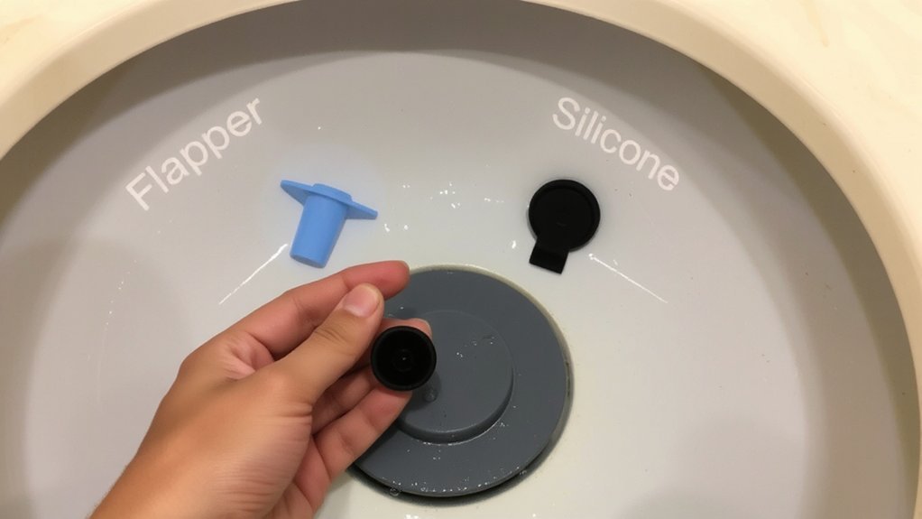 measure_valve_match_flapper_0jjxm How Do I Replace a Toilet Flapper?