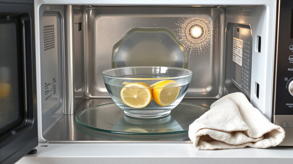 microwave cleaning instructions guide