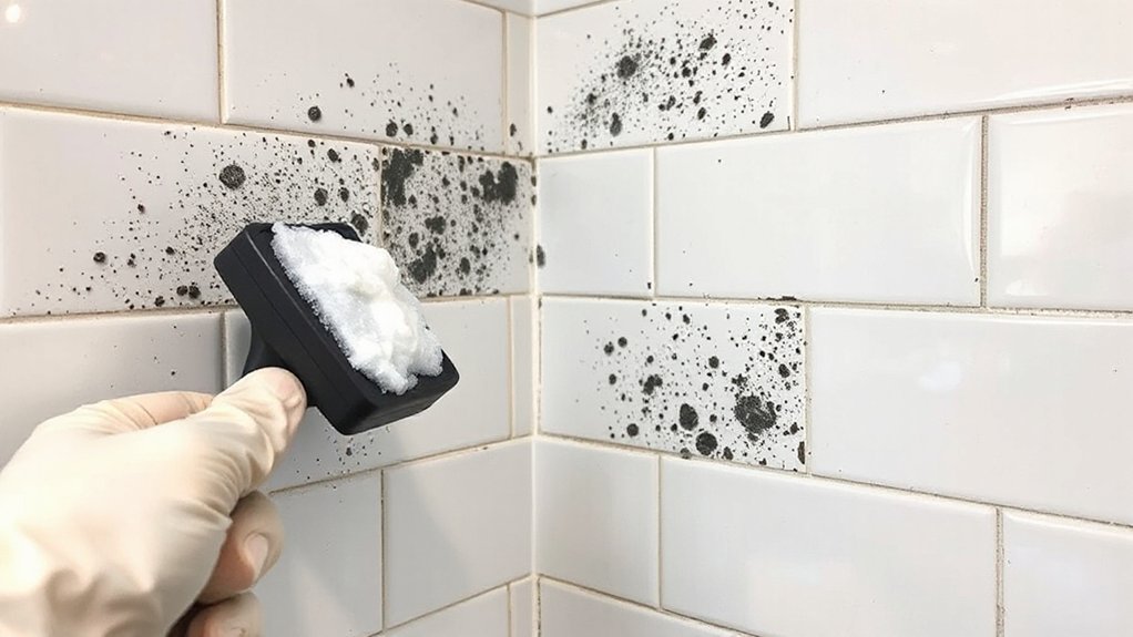 mold removal from grout