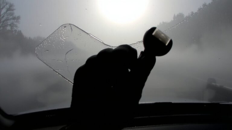 quick windshield defrosting methods
