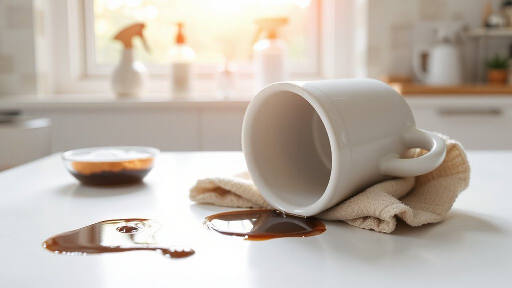 remove coffee stains effectively