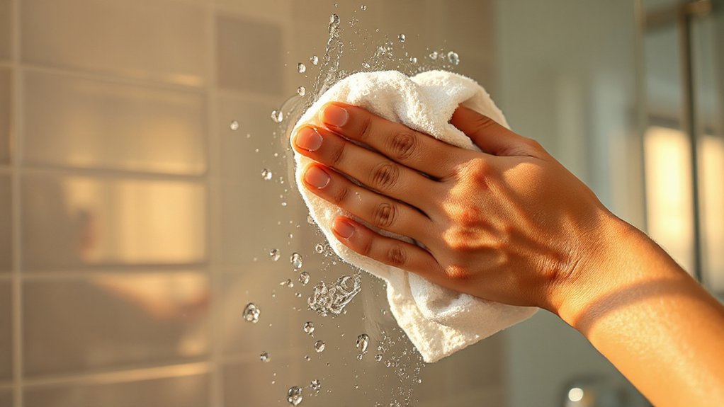 remove hard water stains