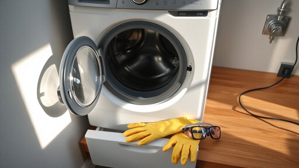 safety_precautions_before_cleaning_bs1db How Do I Clean My Washing Machine?